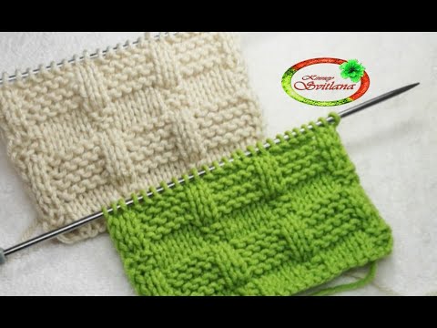 Видео: №24 Простой легкий узор4 спицами. Объемный и рельефный. Идеально для детских вещей, одеяльца, снуда.