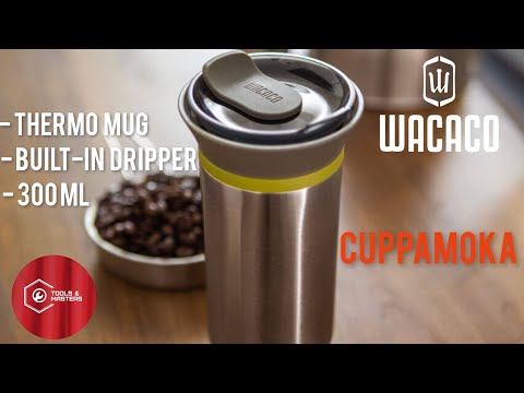 Видео: NEW‼️WACACO "CUPPAMOKA". DRIPPER-ТЕРМОКРУЖКА на 300ml. : Делай  #coffee  где угодно.Обзор и тест.‼️
