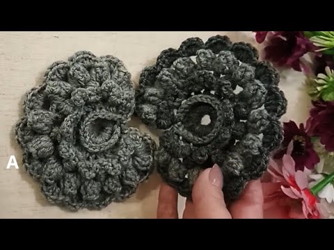 Видео: Красивый элемент вязаный крючком МК ирландское кружево  crochetflower