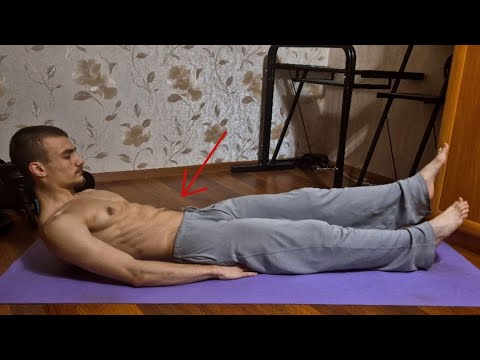 Видео: Нижний ПРЕСС за 4 минуты Дома! (без оборудования)