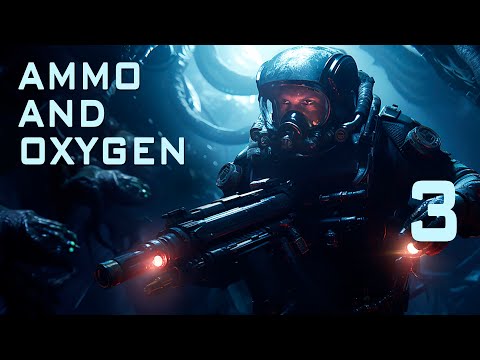 Видео: Мясорубка в Реакторном комплексе, выход на болота #3 [Ammo and Oxygen] шутер-рогалик в космосе