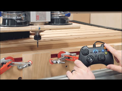 Видео: Avid CNC Ep4: Скорость возврата в исходное положение, зона резки и управление видеоигрой - 344