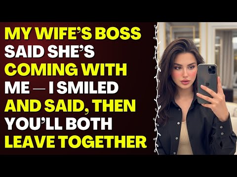 Видео: Начальник моей жены сказал, что она пойдёт со мной. Я улыбнулся и сказал: «Тогда вы уйдёте вместе».