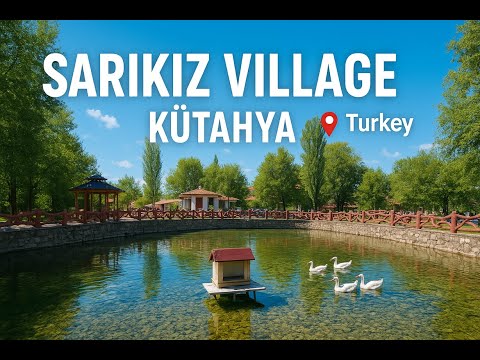 Видео: Скрытая жемчужина турецкой деревни | Деревня Сарыкыз в Кютахье | 4K
