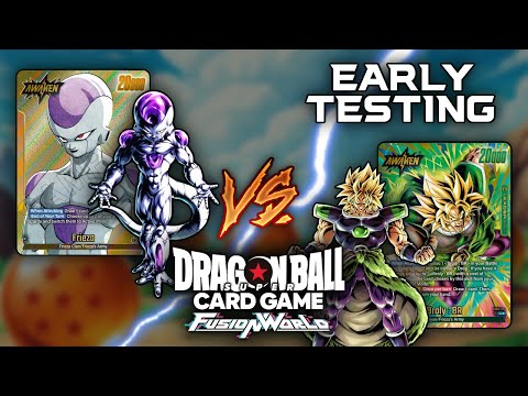 Видео: Раннее тестирование SB-02 || Frieza(Y) против Broly:BR(G) || DBSFW