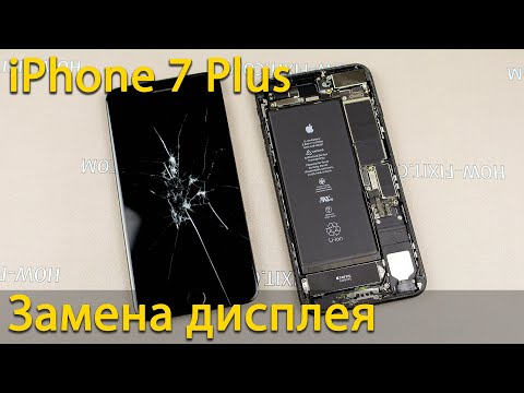 Видео: Замена экрана iPhone 7 Plus