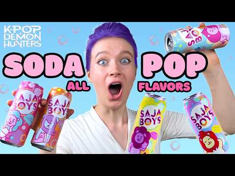 Видео: Я попробовал газировку Saja Boys от K-POP Demon Hunters