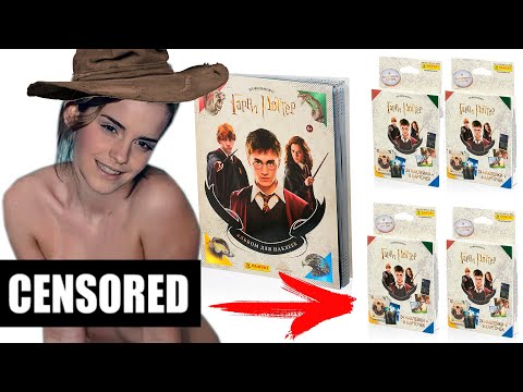 Видео: ГОРЯЧИЕ ФОТО ГЕРМИОНЫ! в журнале Panini Гарри Поттер Сага наклейки и карточки из фильмов
