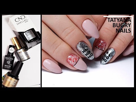 Видео: Какие Фирмы НЕ вызывают АЛЛЕРГИЮ на Гель Лак/ НОВОГОДНИЙ Маникюр/ Татьяна Бугрий