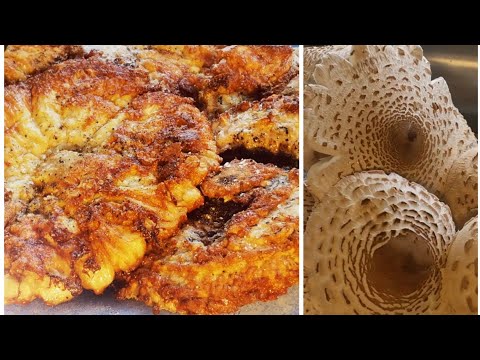 Видео: 🔴Жареные грибы как мясо в лизоне Лесной гриб зонтик вкуснотища необыкновенная👍