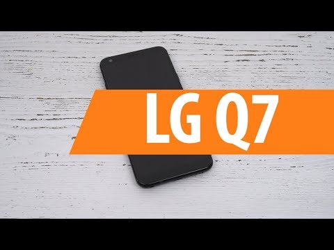 Видео: Распаковка смартфона LG Q7 / Unboxing LG Q7