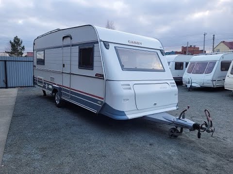 Видео: Обзор зимнего шведского каравана CABBY с французской кроватью