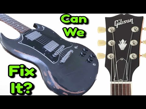 Видео: Реставрация Gibson SG! Полная разборка и сборка!