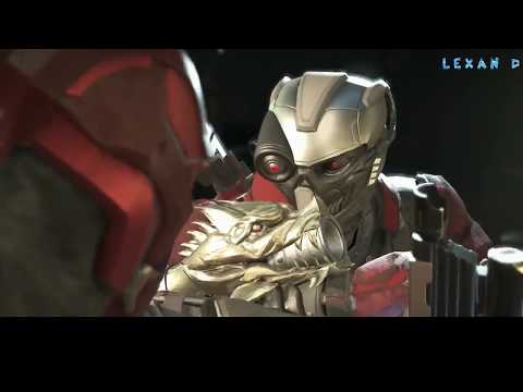 Видео: Injustice 2 - Красный Колпак против Дэдшота - Intros & Clashes (rus)