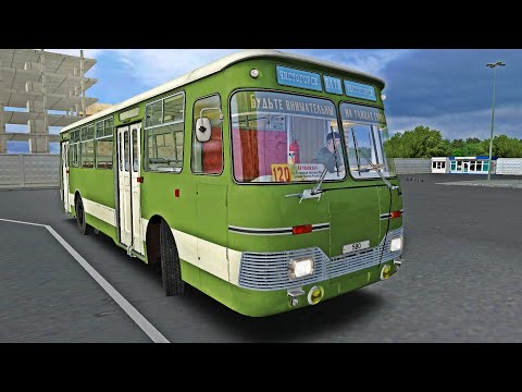 Видео: OMSI 2 ЛИАЗ 677Э на карте Чистогорск