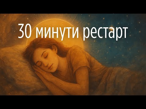 Видео: 30-минутна POWER NAP медитация 💤 За дълбока почивка и презареждане 🌿