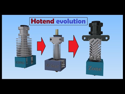 Видео: Mellow NF Zone-v6 J-head Hotend Bowden, Аэрокосмический хотэнд в  3д печати