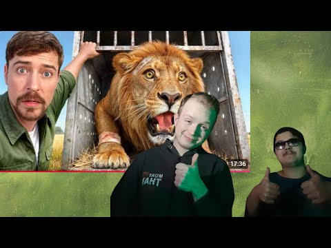 Видео: Грин Даст и Кейс смотрят: MrBeast - Я Спас 1000 Животных От Гибели