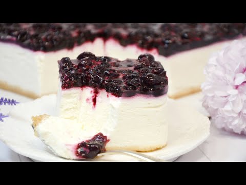 Видео: 🍰 Чизкейк без выпечки с ягодами — идеальный летний десерт за минуты! 💫