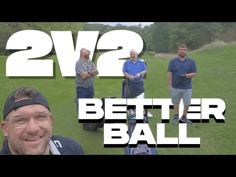 Видео: Лучший мяч 2 на 2 на поле для гольфа в Нормантоне. #гольф #игра в гольф