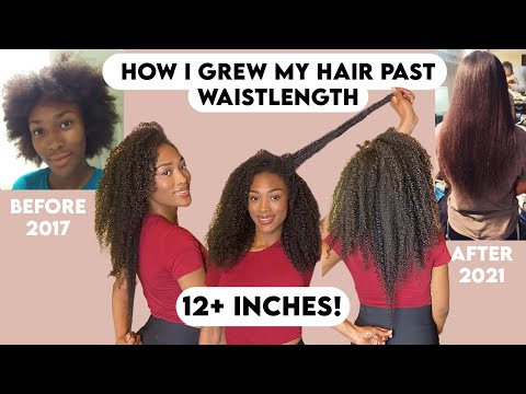 Видео: КАК Я ОТРАСТИЛ ВОЛОСЫ ДО КОПЧИКА | МОЙ ПУТЬ К НАТУРАЛЬНЫМ ВОЛОСАМ | МОЙ УХОД (ВКЛЮЧАЯ ФОТО И ВИДЕО!)