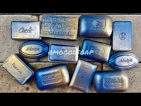 Видео: ASMR SOAP | Cutting colored soap | Carving soap | Резка крашенного мыла 5117