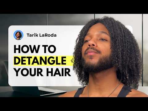 Видео: Как распутать спутанные волосы, если они выпадают (без ломкости)