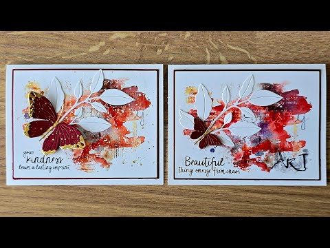 Видео: 😍 БЫСТРОЕ РУКОДЕЛИЕ С ФАНТАСТИЧЕСКИМ РЕЗУЛЬТАТОМ 😍 #натирания #изготовлениекарт #челлендж #neenah