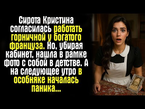 Видео: Сирота Кристина согласилась работать горничной у богатого француза. Но, убирая кабинет, нашла...