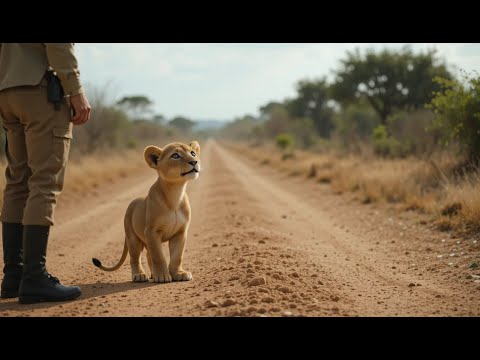 Видео: Львенок умолял человека о помощи — то, что он сделал дальше, шокировало всех! 🦁💔