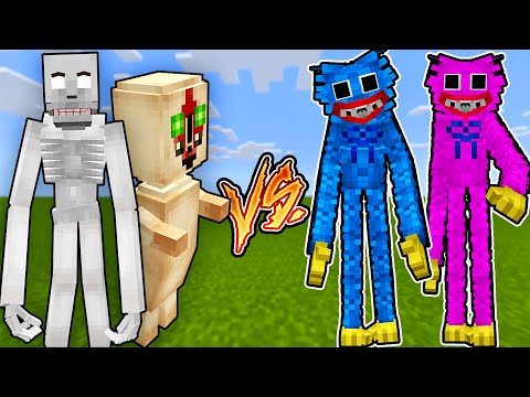 Видео: ХАГГИ ВАГГИ ПРОТИВ СЦП В МАЙНКРАФТ HUGGY WUGGY POPPY PLAYTIME SCP MINECRAFT