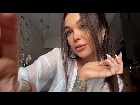 Видео: АСМР прикосновения к камере / движение рук / тэппинг