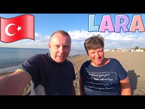 Видео: #9.Приехали на песчаный пляж Лара в Анталии 🌊 Провели подробный обзор пляжа Lara Beach (Анталия)
