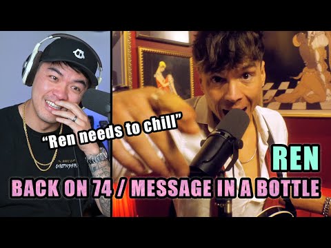 Видео: Рен — Назад в 74 / Послание в бутылке | Реакция и анализ рок-певца