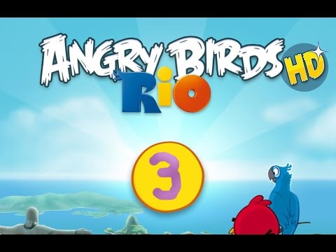 Видео: Angry Birds Rio - Серия 3 - Отличный первый босс