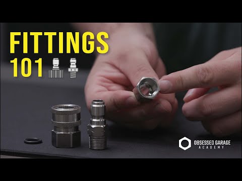 Видео: Описание фитингов и адаптеров для моек высокого давления: быстроразъемные соединения, размеры рез...