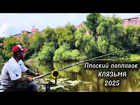 Видео: Плоский поплавок на реке . Рыбалка на Клязьме #рыбалка #клязьма 