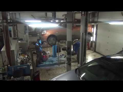 Видео: Ремонт рулевой рейки на SsangYong Kyron . Ремонт рулевой рейки на авто SsangYong Kyron в СПБ .