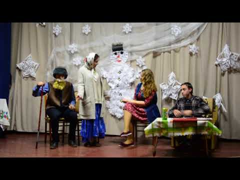 Видео: Новорічний вечір у Піщанській школі 2018. Сценка 9 класу