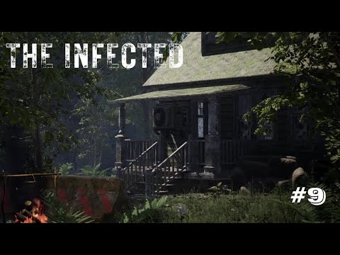 Видео: The Infected #9.  Трудимся и строим на базе. Новые станки.