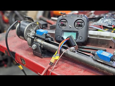 Видео: самодельный супер актуатор