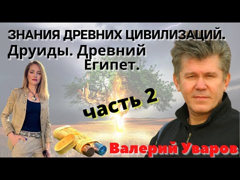 Видео: 💥 САКРАЛЬНЫЕ ЗНАНИЯ ДРЕВНИХ. ДРУИДЫ. ДЕРЕВЬЯ. ЭНЕРГИЯ. ВАЛЕРИЙ УВАРОВ. часть 2