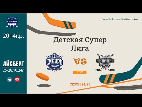 Видео: ХК Сибирь(14) - ХК Вымпел(14) 28.10.24г