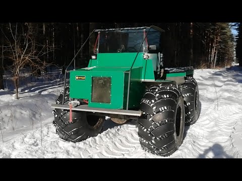 Видео: ОБЗОР ВЕЗДЕХОДА «БОРИСЫЧ-16» АКПП (ЧАСТЬ 1). ТЕХНИЧЕСКИЕ ОСОБЕННОСТИ