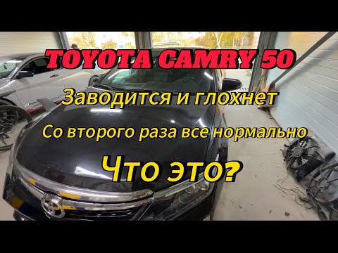 Видео: Заводится и глохнет. Со второго раза все нормально, что это? Toyota Camry 50