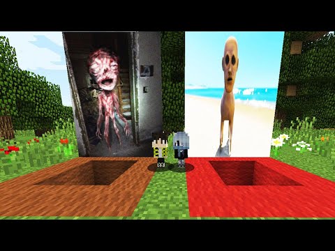 Видео: ВЫБЕРИ ПРАВИЛЬНУЮ ЯМУ ЭЙ МУЖИК ОСТАНОВИСЬ НА МИНУТУ И ЗАБЫТЫЙ РЕБЕНОК SCP FORGOTTEN BABY В МАЙНКРАФТ