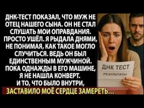 Видео: Он сказал: "Ты предательница, я не отец!" А потом я нашла конверт, который всё изменил