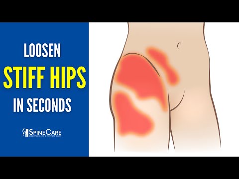 Видео: Как расслабить напряженные бедра за считанные секунды