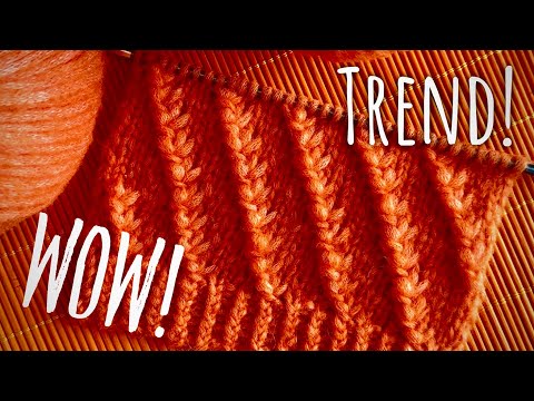 Видео: 🔥 ВСЕ ИЩУТ ИМЕННО ЭТОТ УЗОР! 🔥 РАССКАЗЫВАЮ… AMAZING KNITTING PATTERN 🔥