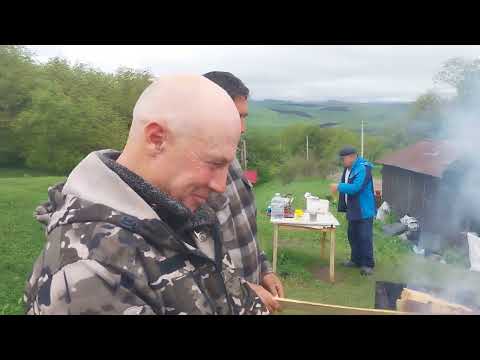 Видео: Заур УРИШЕВ готовит жалбаур (жаубаур) и люля на озере Шадхурей / КБР, с.Каменномостское